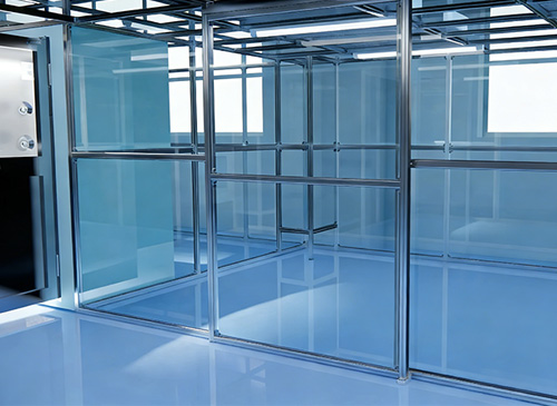 昆山某半导体元件厂万级洁净棚项目