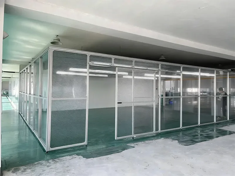 苏州电子制造厂洁净棚案例