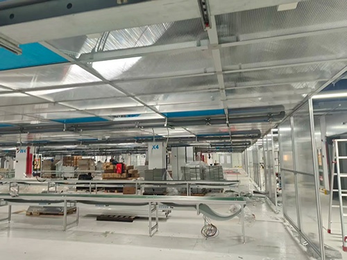 杭州4000㎡光伏洁净区建设 20 天极速交付 成本省 40%