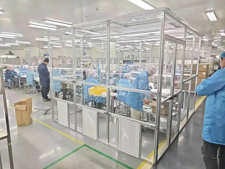 上海电子精密制造万级洁净方案