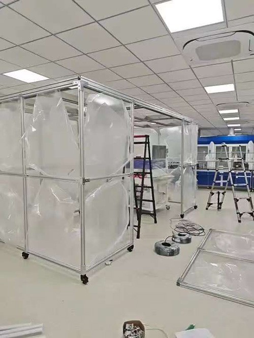 合肥实验室万级模块化洁净棚定制  为实验室打造高效洁净空间